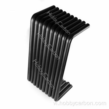 Ống đồng bằng sợi carbon 3k cho xe tay ga